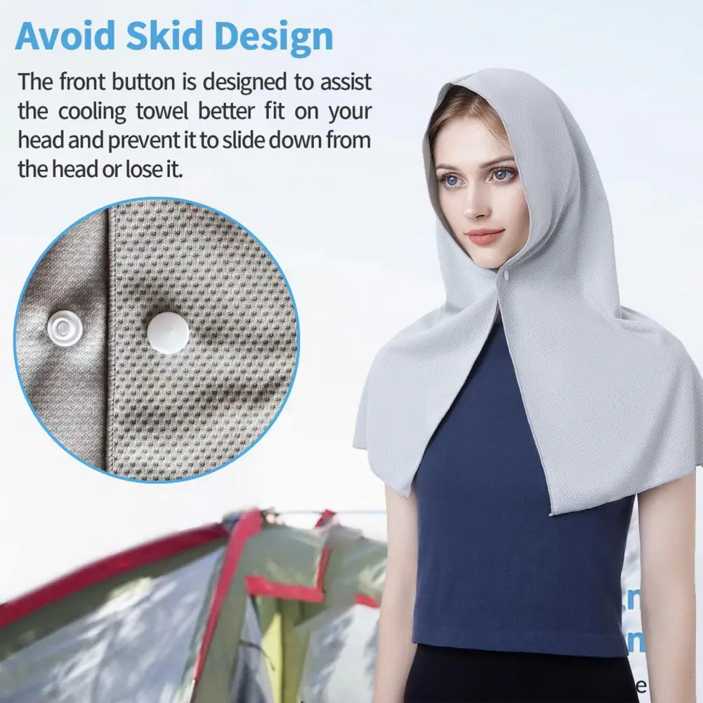 Hooded Headscarf for Sports Quick Dry Hooded Headscarf with Uv Protection Button Closure Portable Unisex Gym Towel for Instant
Hooded Headscarf for Sports Quick Dry Hooded Headscarf with Uv Protection Button Closure Portable Unisex Gym Towel for Instant