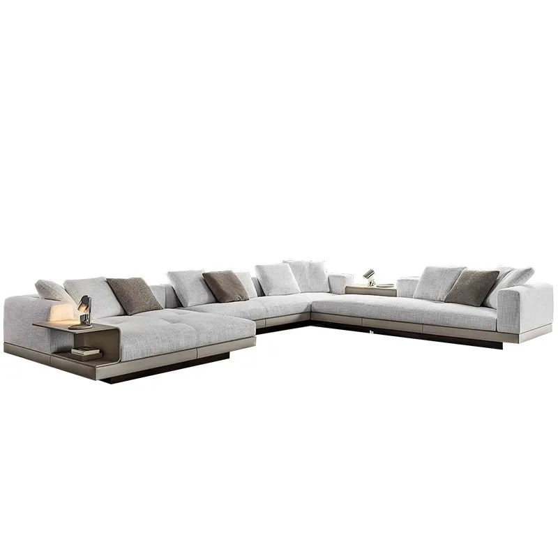 Italian minimalist fabric sofa, Connery Italian furniture large apartment high-end living room large flat
Italian minimalist fabric sofa, Connery Italian furniture large apartment high-end living room large flat
