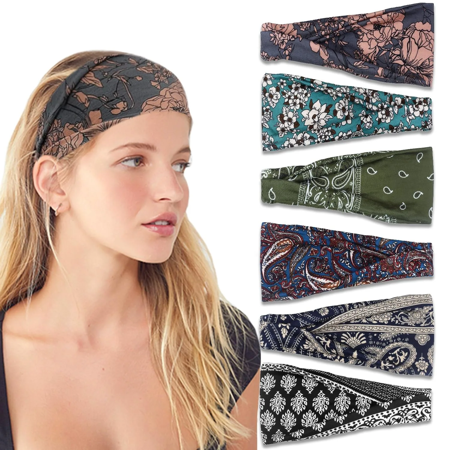 Headbands for Women, Non-Slip, Premium Stretchy Head Bands Hair Accessories,Wear for Yoga, Fashion, Working Out
Headbands for Women, Non-Slip, Premium Stretchy Head Bands Hair Accessories,Wear for Yoga, Fashion, Working Out
