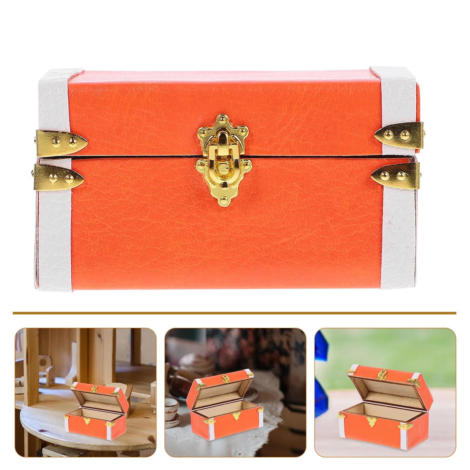 1:12 Scale Miniature Vintage Suitcase Dollhouse Decoration Mini Storage Box Realistic Detail Home Layout Prop Miniature
1:12 Scale Miniature Vintage Suitcase Dollhouse Decoration Mini Storage Box Realistic Detail Home Layout Prop Miniature