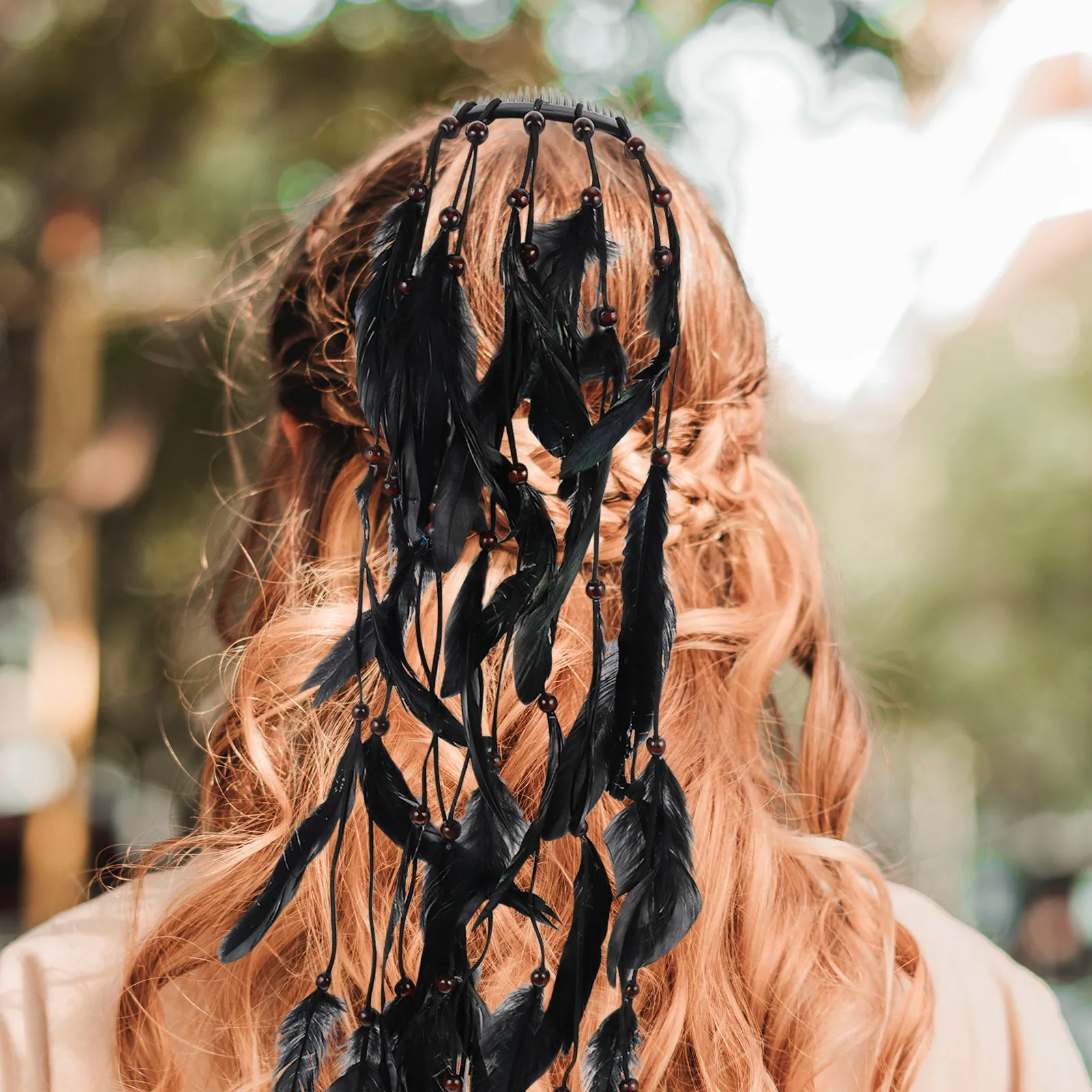 Plume Hair Band For Women Bohemian Tassel Headband Vintage Hair Accessories Party Cosplay Decor Tribal Costume Headdress
Plume Hair Band For Women Bohemian Tassel Headband Vintage Hair Accessories Party Cosplay Decor Tribal Costume Headdress