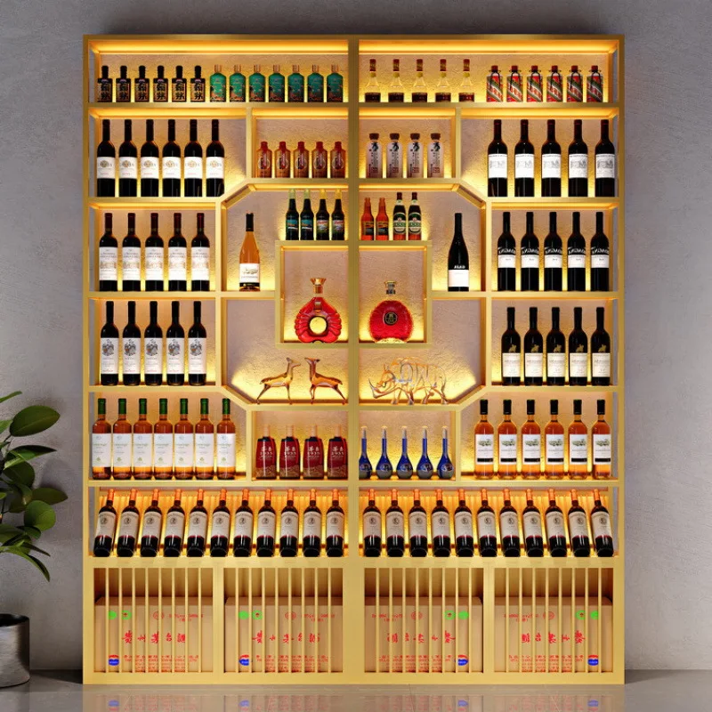 Customized Winery European Style Iron Wine Rack Bar Floor Wine Cabinet Wine Storage Display Rack Organizer Wine Glass Rack
Customized Winery European Style Iron Wine Rack Bar Floor Wine Cabinet Wine Storage Display Rack Organizer Wine Glass Rack