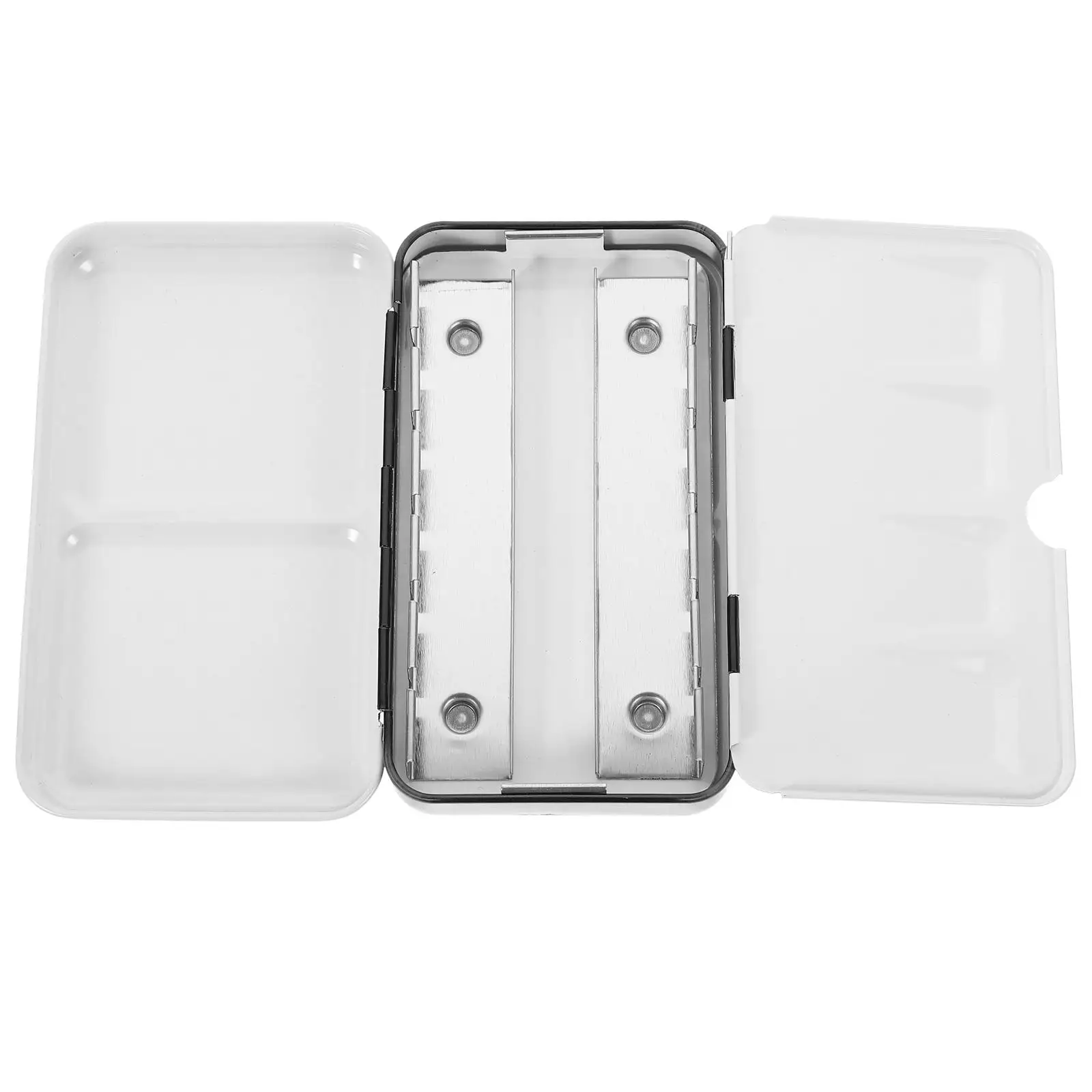 Empty Watercolor Boxes Metal Paint Tray Storage Palette Case Saver Pans Portable Reusable Pigment Tin Supplies
Empty Watercolor Boxes Metal Paint Tray Storage Palette Case Saver Pans Portable Reusable Pigment Tin Supplies
