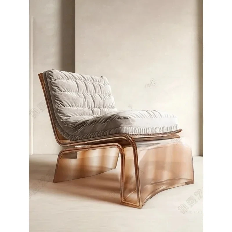 Imported Acrylic Armchair Transparent Crystal Hot Bending Leisure Chair Creative Couch
Imported Acrylic Armchair Transparent Crystal Hot Bending Leisure Chair Creative Couch