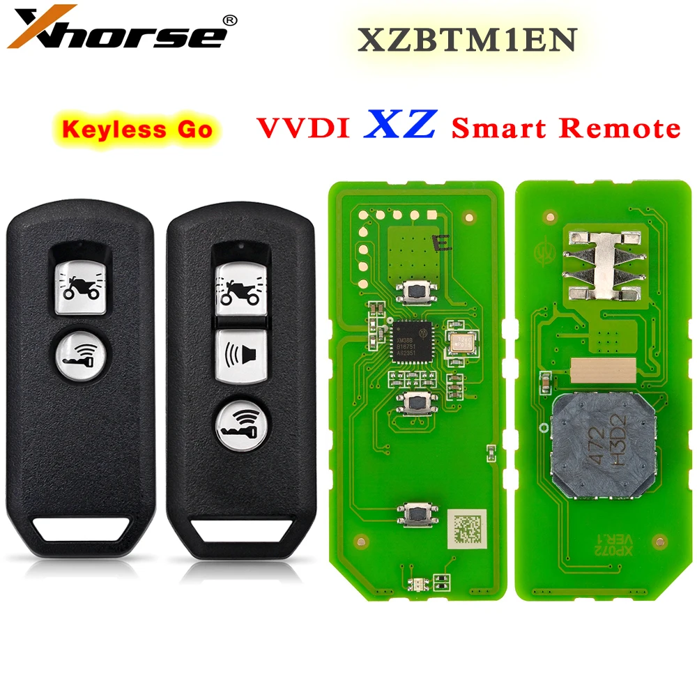 Xhorse XZBTM1EN Специальная смарт-клавиатура с 3 кнопками для мотоциклов Honda
Xhorse XZBTM1EN Специальная смарт-клавиатура с 3 кнопками для мотоциклов Honda