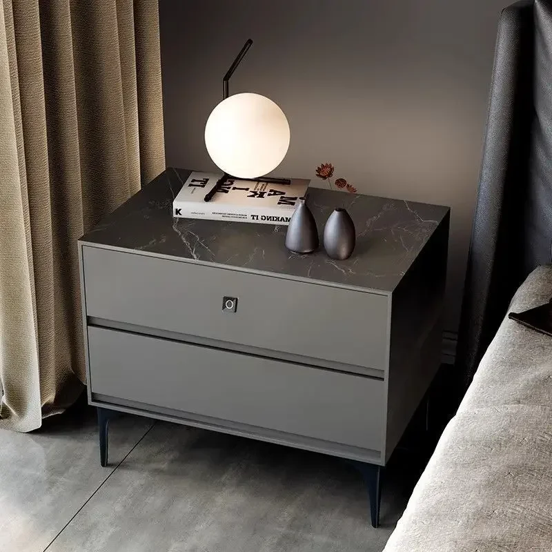 All Solid Wood Bedside Table Simple Modern Light Luxury Minimalist Lock Rock Slab Master Bedroom Home Black Bedside Table
All Solid Wood Bedside Table Simple Modern Light Luxury Minimalist Lock Rock Slab Master Bedroom Home Black Bedside Table