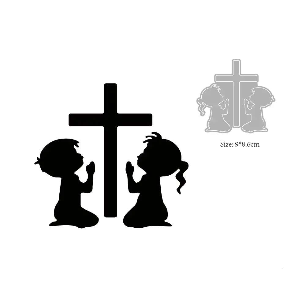 New Metal Cutting Dies Cut Mold Cross Praying Decoration Scrapbook Paper Craft Knife Mould Blade Punch Stencils
New Metal Cutting Dies Cut Mold Cross Praying Decoration Scrapbook Paper Craft Knife Mould Blade Punch Stencils