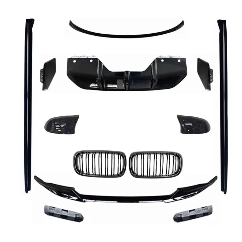 Tom AutoBody Kit for X6 F16 M Sport 13-18 Black Samurai Front Lip Diffuser Side Skirt Grill Mirror Cover Black Kit
Tom AutoBody Kit for X6 F16 M Sport 13-18 Black Samurai Front Lip Diffuser Side Skirt Grill Mirror Cover Black Kit