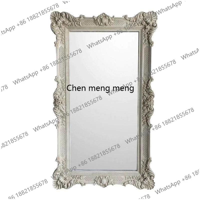 European retro carved full body mirror light luxury high-end floor mirror living room entrance decorative mirror clothing store
European retro carved full body mirror light luxury high-end floor mirror living room entrance decorative mirror clothing store