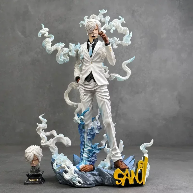 One Piece GK Sanji Figure Nika Version 28cm PVC LY Studio 2 Head Sculpts Anime Collectible Model Statue for Gift Home Decor Disp
One Piece GK Sanji Figure Nika Version 28cm PVC LY Studio 2 Head Sculpts Anime Collectible Model Statue for Gift Home Decor Disp