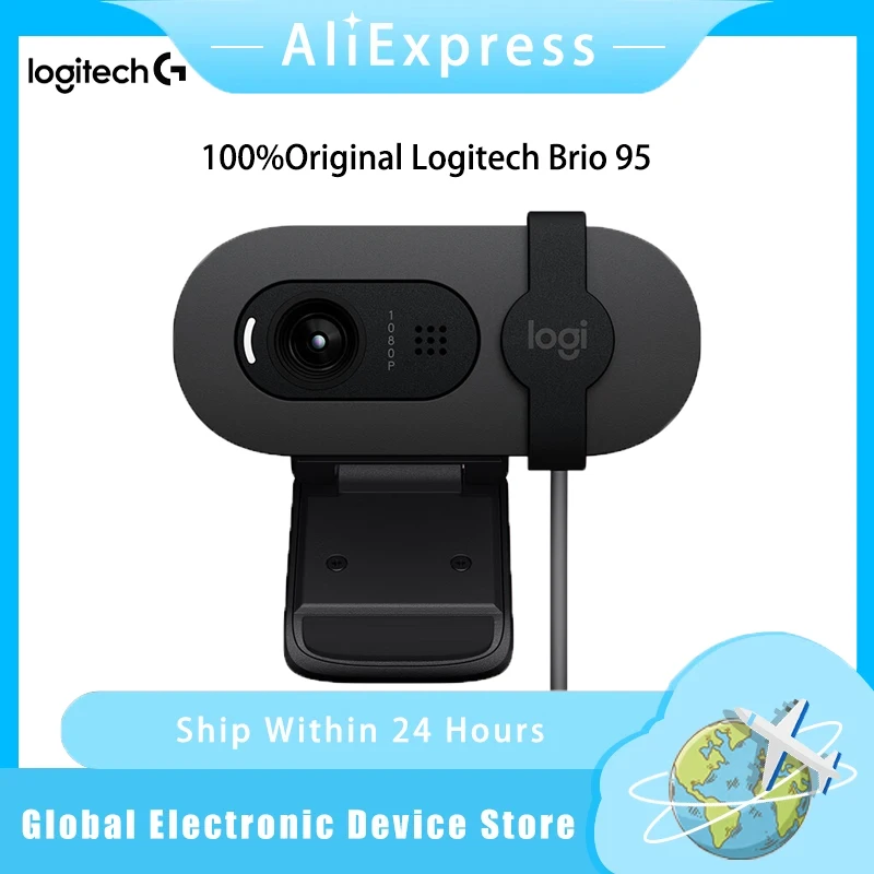 100%Original Logitech Brio 95 Full HD Webcam Video Conferencing Live Camera Video Calls Computer Laptop Camera with Microphone
100%Original Logitech Brio 95 Full HD Webcam Video Conferencing Live Camera Video Calls Computer Laptop Camera with Microphone