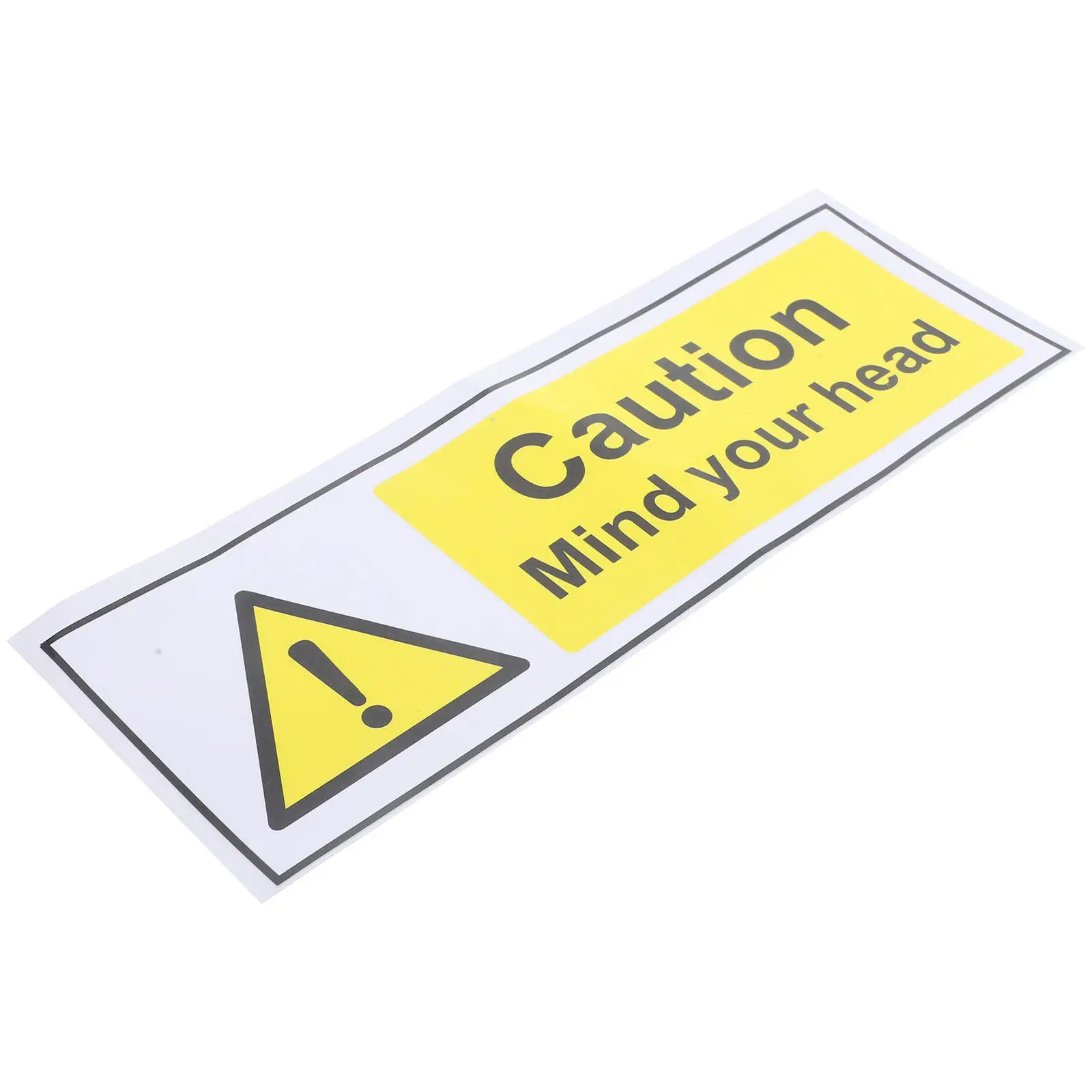Caution Sign Sticker Self Adhesive Warning Label High Visibility Reflective Surface for Workshop Lab Warehouse
Caution Sign Sticker Self Adhesive Warning Label High Visibility Reflective Surface for Workshop Lab Warehouse