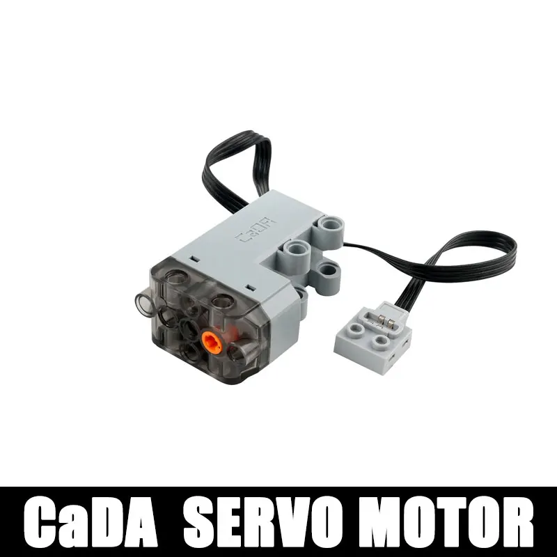 Сервомотор CaDA Advanced с высоким крутящим моментом, детали для конструкторов Power Functions, технические блоки для сборки, технические кирпичики для детей
Сервомотор CaDA Advanced с высоким крутящим моментом, детали для конструкторов Power Functions, технические блоки для сборки, технические кирпичики для детей