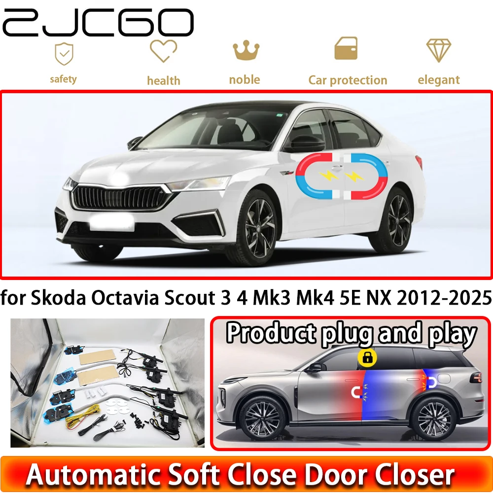 for Skoda Octavia Scout 3 4 Mk3 Mk4 5E NX 2012-2025 OEM Soft Close Door Kit Power Closing Latch System Auto Pull Door Easy Close
for Skoda Octavia Scout 3 4 Mk3 Mk4 5E NX 2012-2025 OEM Soft Close Door Kit Power Closing Latch System Auto Pull Door Easy Close