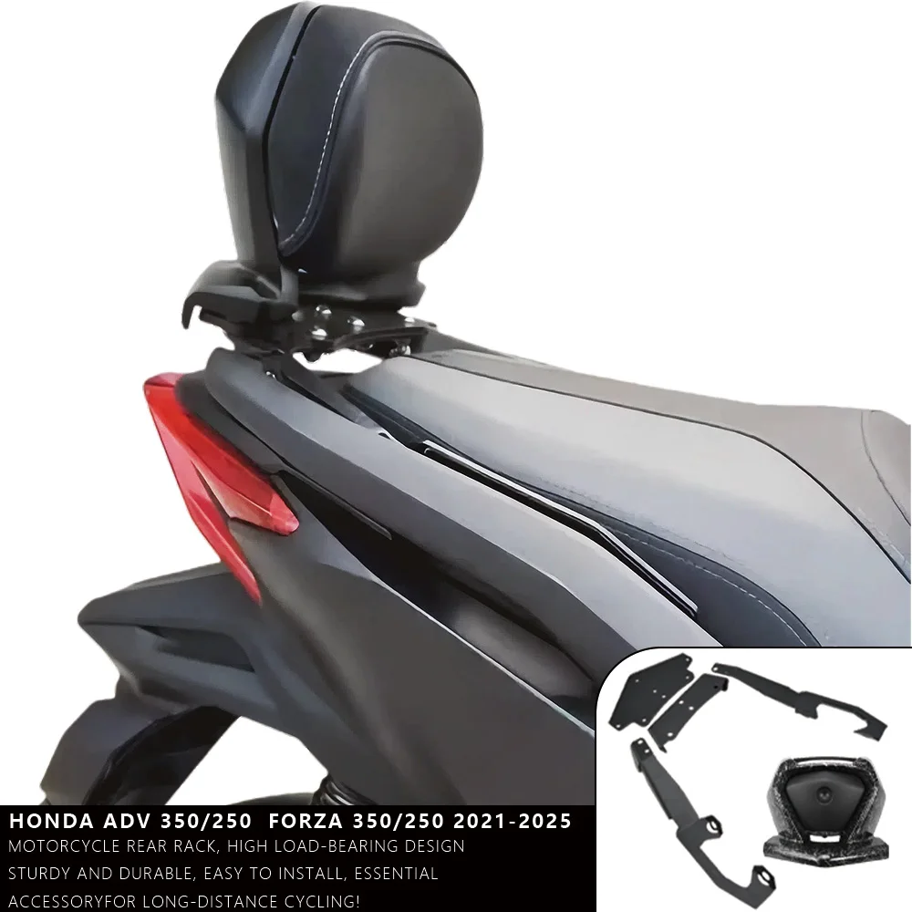 MTKRACING For HONDA FORZA350/250 2021-2025 ADV250/350 2022-2025 Motorcycle Passenger Seat Rear Back Rest Pad Base Cushion Kit
MTKRACING For HONDA FORZA350/250 2021-2025 ADV250/350 2022-2025 Motorcycle Passenger Seat Rear Back Rest Pad Base Cushion Kit