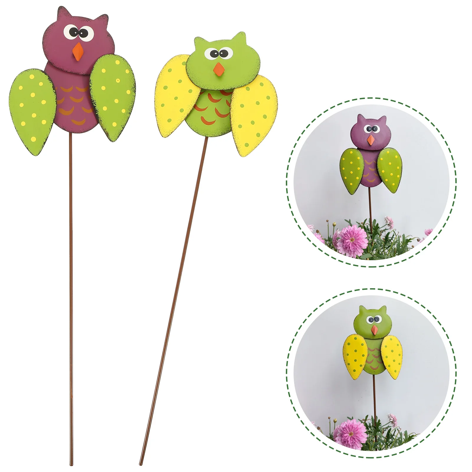2pcs Cat Headed Planter Decor Owl Garden Stake For Outdoor Yard Patio Lawn Metal Garden Stakes Decorative Ornaments Yard Decor
2pcs Cat Headed Planter Decor Owl Garden Stake For Outdoor Yard Patio Lawn Metal Garden Stakes Decorative Ornaments Yard Decor