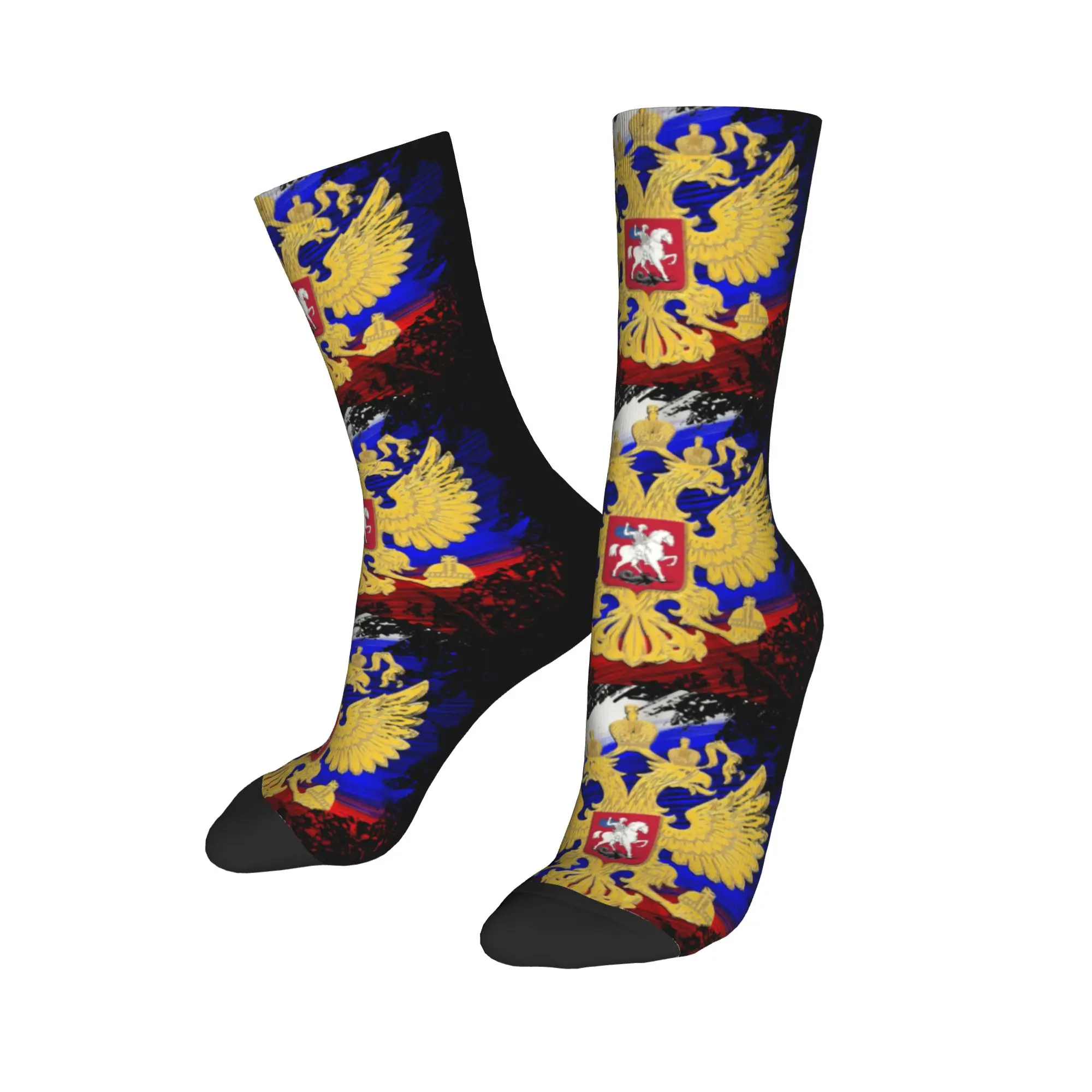 Милые мужские носки с гербом России Eagle на заказ, удобные теплые носки унисекс с 3D принтом и русским флагом
Милые мужские носки с гербом России Eagle на заказ, удобные теплые носки унисекс с 3D принтом и русским флагом