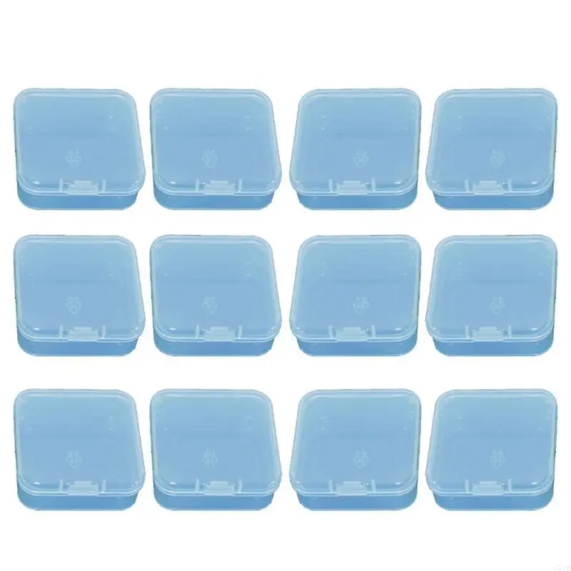 12Pcs Colorful Plastic Storage Containers Stackable Small Square Boxes with Lid
12Pcs Colorful Plastic Storage Containers Stackable Small Square Boxes with Lid