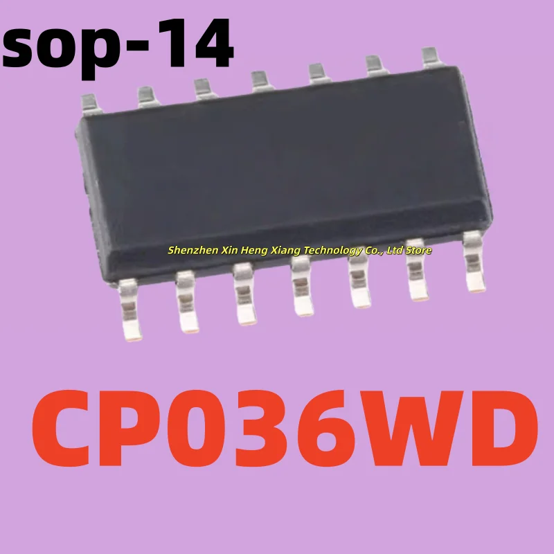 (5-10pcs) 100%New CP036WD sop-14
(5-10pcs) 100%New CP036WD sop-14