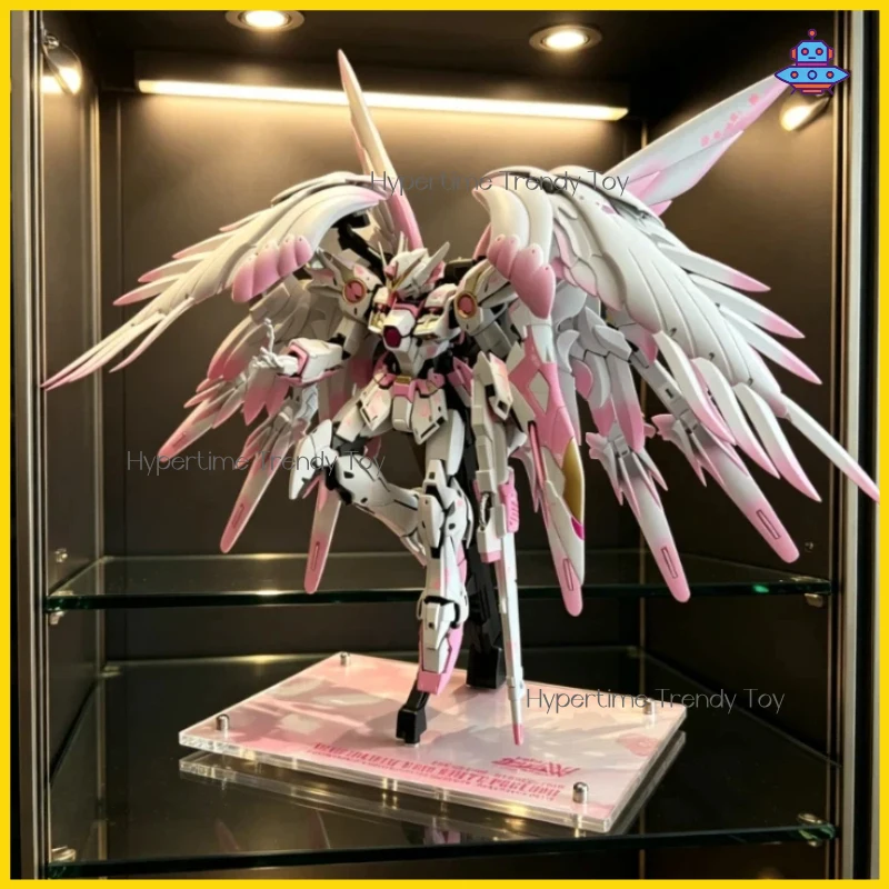 Premium Figure Bandai Gundam MG Wing Zero KA Version Custom Color Burst Feather Cherry Snow Princess Cool Collectible Gifts
Premium Figure Bandai Gundam MG Wing Zero KA Version Custom Color Burst Feather Cherry Snow Princess Cool Collectible Gifts