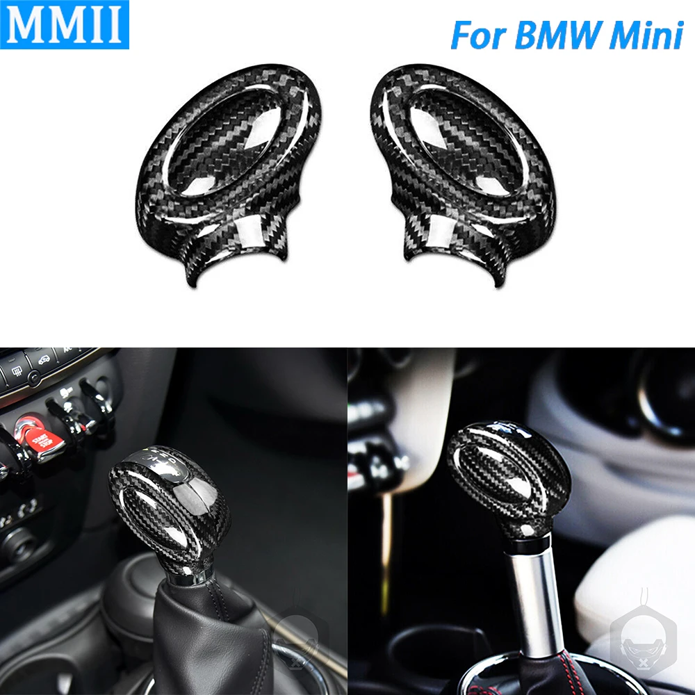 For BMW MINI F54 F55 F56 F57 F60 Real Carbon Fiber Gear Shift Knob Cover Decorative Car Interior Decoration Retrofit Accessories
For BMW MINI F54 F55 F56 F57 F60 Real Carbon Fiber Gear Shift Knob Cover Decorative Car Interior Decoration Retrofit Accessories