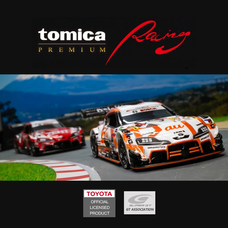 Takara Tomy Tomica Premium Racing ZENT CERUMO GR Supra Cars, литая под давлением металлическая модель из сплава, детский рождественский подарок, игрушки для мальчиков
Takara Tomy Tomica Premium Racing ZENT CERUMO GR Supra Cars, литая под давлением металлическая модель из сплава, детский рождественский подарок, игрушки для мальчиков