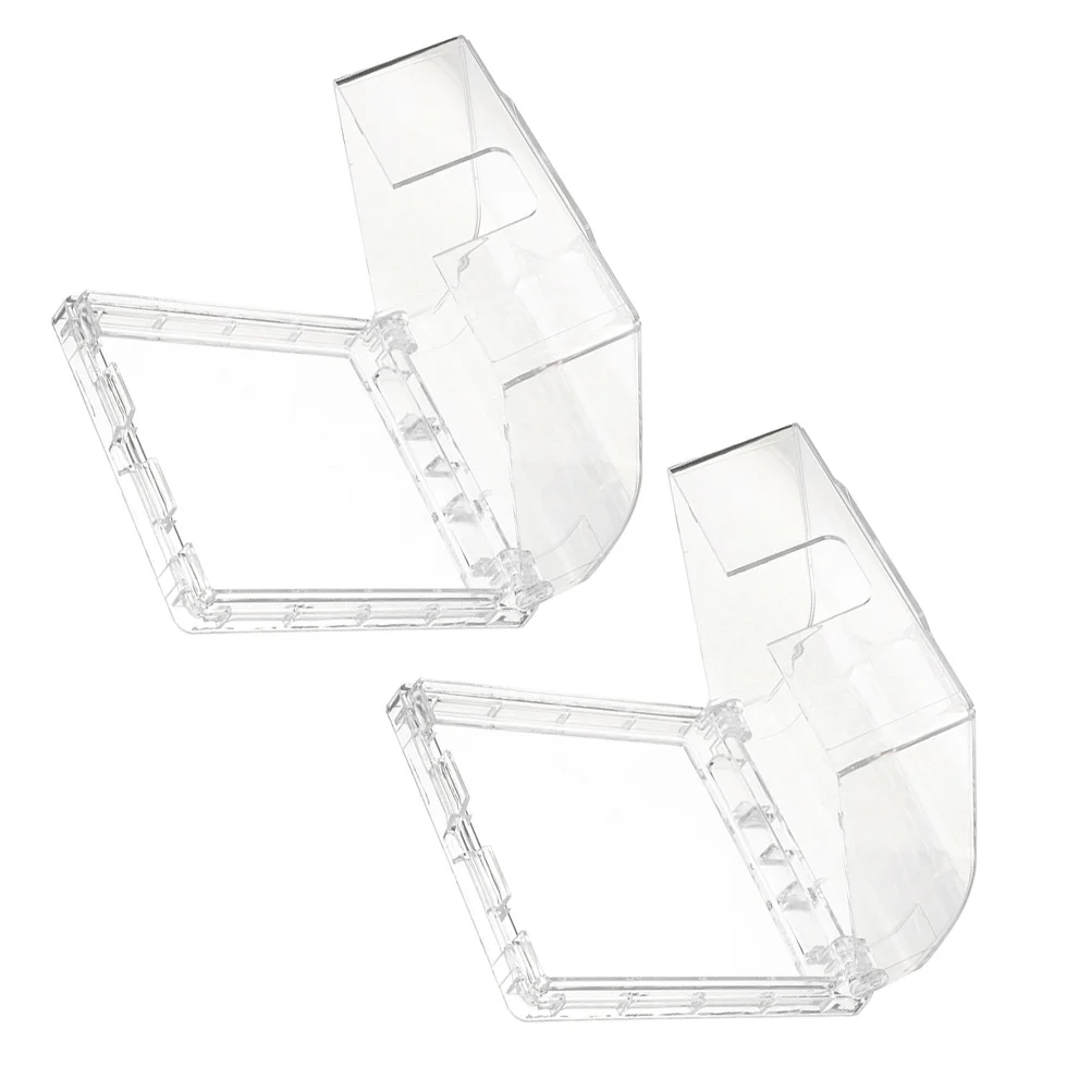 2Pcs Waterproof Switch Box Weatherproof Doorbell Cover for Outdoor Use High Strength Plastic Safety Protection
2Pcs Waterproof Switch Box Weatherproof Doorbell Cover for Outdoor Use High Strength Plastic Safety Protection