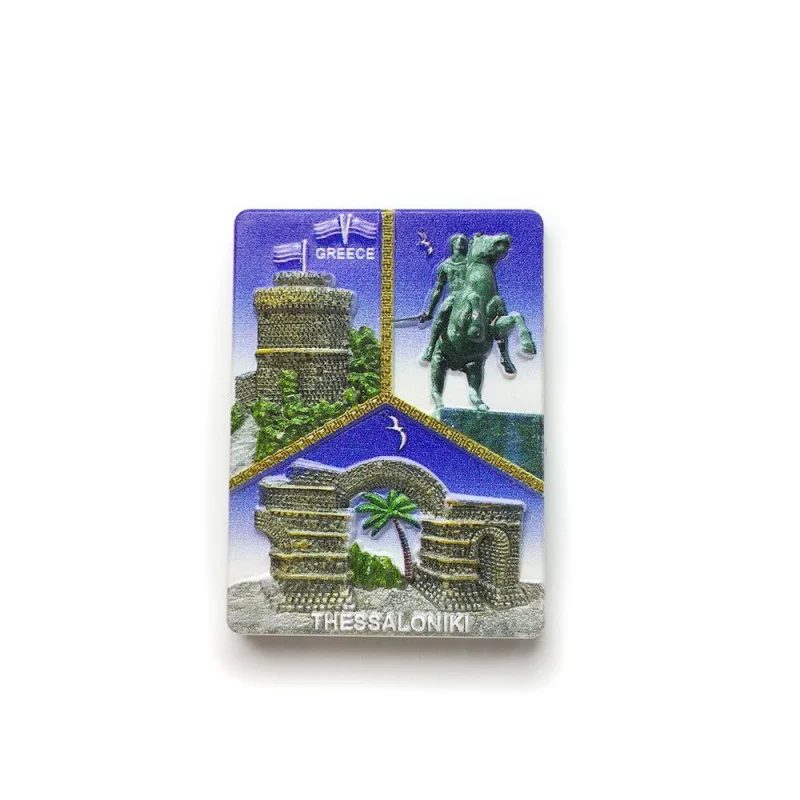 Thessaloniki, Greece Refrigerator Magnet Original Exquisite Travel Souvenirs Decorations Collection Gifts
Thessaloniki, Greece Refrigerator Magnet Original Exquisite Travel Souvenirs Decorations Collection Gifts