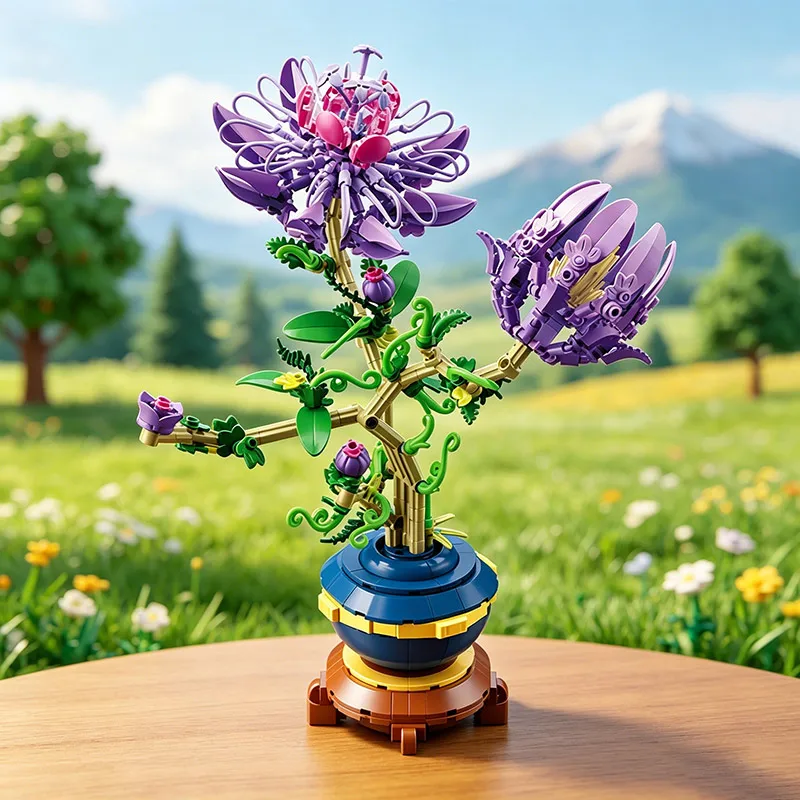 2026 New Passion Fruit Floral Building Blocks Potted Bouquet Set, Desktop Decor Educational DIY Toy Gifts for Girls
2026 New Passion Fruit Floral Building Blocks Potted Bouquet Set, Desktop Decor Educational DIY Toy Gifts for Girls