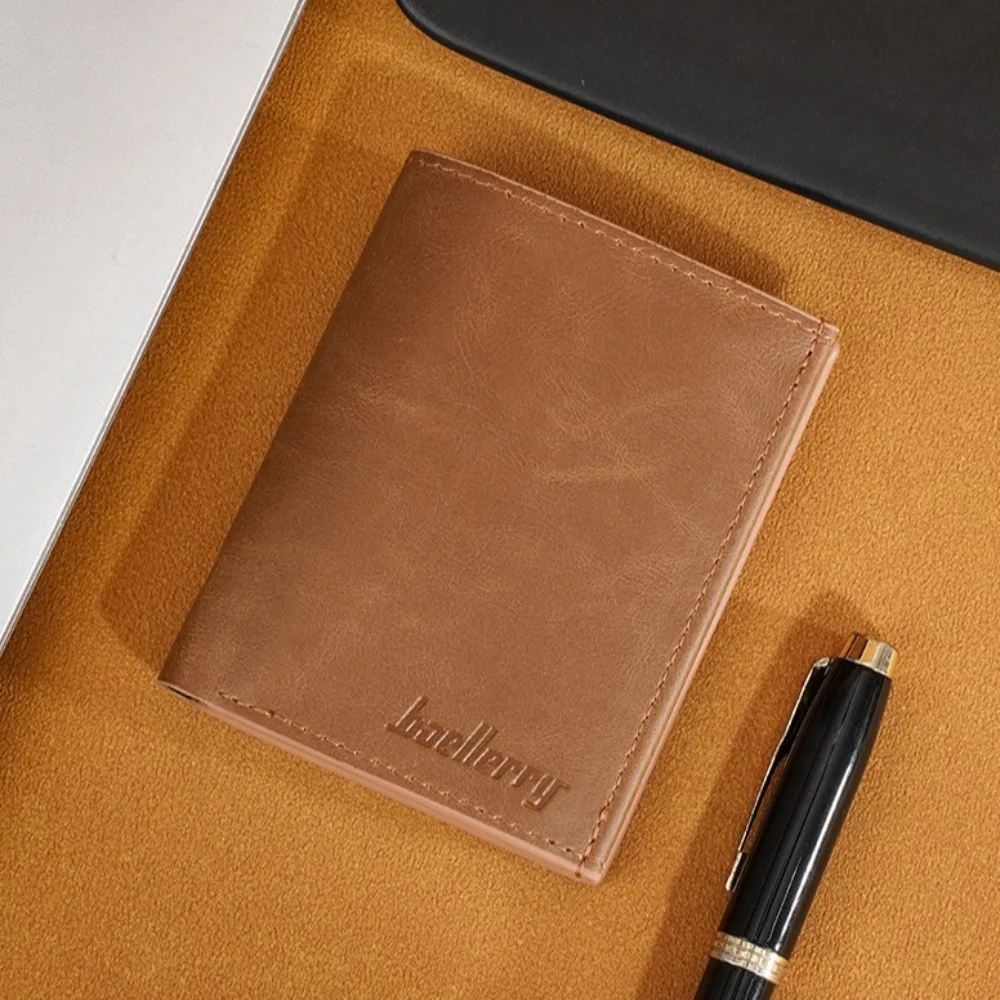 PU Leather 3 Fold Wallets Urban Recreational Style ID Badge Holder Men's Short Wallet Solid Color Black Coffee Brown
PU Leather 3 Fold Wallets Urban Recreational Style ID Badge Holder Men's Short Wallet Solid Color Black Coffee Brown