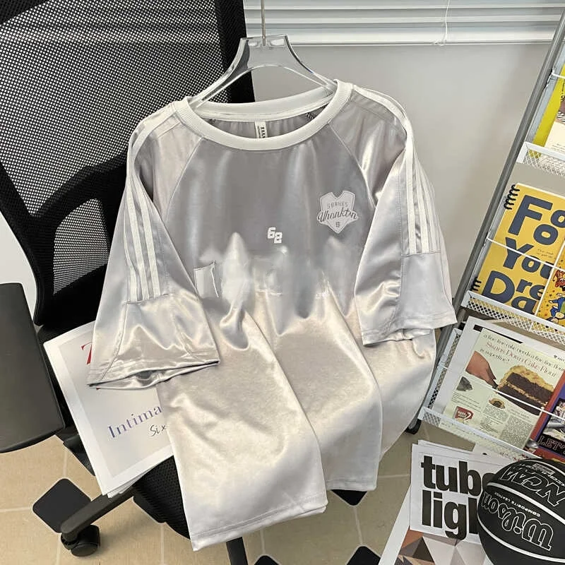 Футболка Off Ins iny Design ort Sve T для женщин и пар, в стиле хип-хоп, с полосками, с коротким рукавом, Five Sve Tirt
Футболка Off Ins iny Design ort Sve T для женщин и пар, в стиле хип-хоп, с полосками, с коротким рукавом, Five Sve Tirt