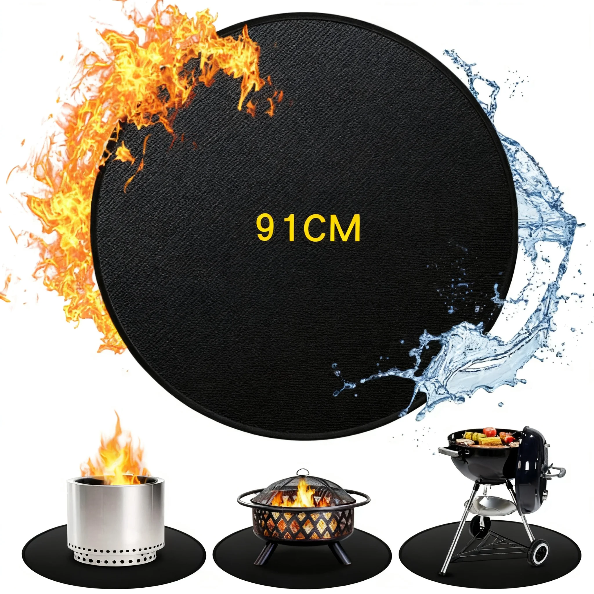 Fire Mat With Double-Sided Fireproof Mat Provides High Temperature Resistance Grill For Deck
Fire Mat With Double-Sided Fireproof Mat Provides High Temperature Resistance Grill For Deck