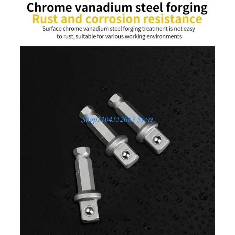 Professional Grade Fast Release Hexagonal To Square Adapter For Power Tool And Equipment
Professional Grade Fast Release Hexagonal To Square Adapter For Power Tool And Equipment