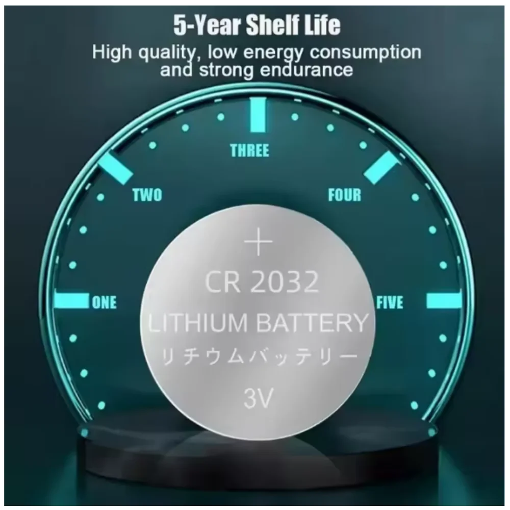 Panasonic CR2032 CR 2032 3V Lithium Battery for Watch Calculator Clock Remote Control Toys Button Coins Cell
Panasonic CR2032 CR 2032 3V Lithium Battery for Watch Calculator Clock Remote Control Toys Button Coins Cell
