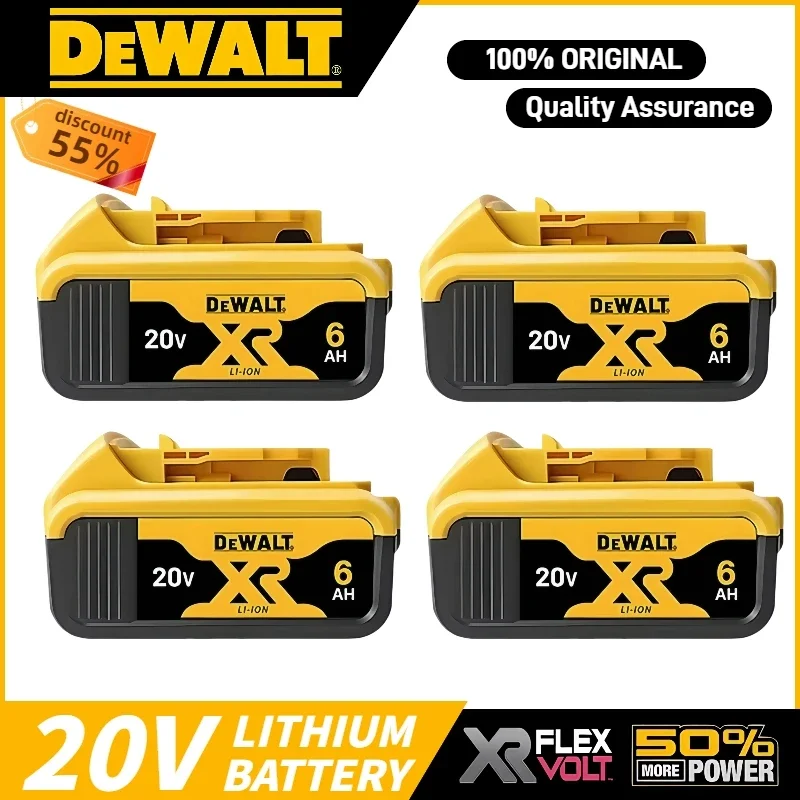 Оригинальный аккумулятор DEWALT 20 В, 6 Ач, литий-ионный аккумулятор, зарядное устройство DEWALT, DCB115, DCB118, аккумулятор для инструментов DEWALT20V-60V
Оригинальный аккумулятор DEWALT 20 В, 6 Ач, литий-ионный аккумулятор, зарядное устройство DEWALT, DCB115, DCB118, аккумулятор для инструментов DEWALT20V-60V