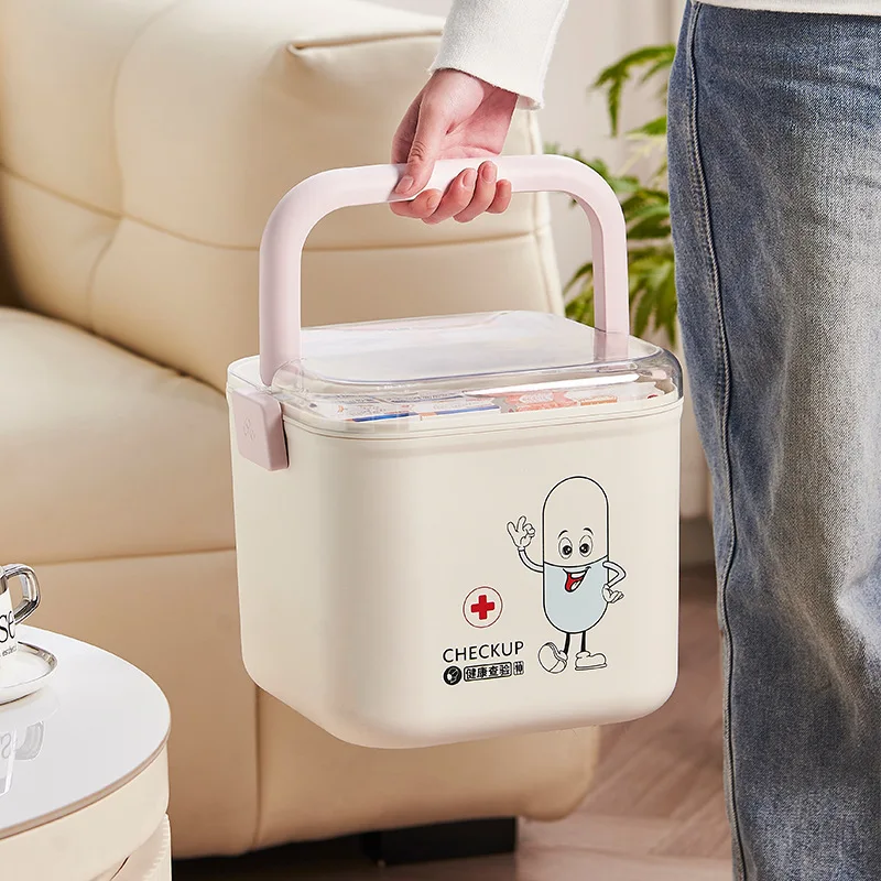 Portable Transparent Large-capacity Multi-layer Medicine Box, Household Grocery Storage Box, Storage Box
Portable Transparent Large-capacity Multi-layer Medicine Box, Household Grocery Storage Box, Storage Box