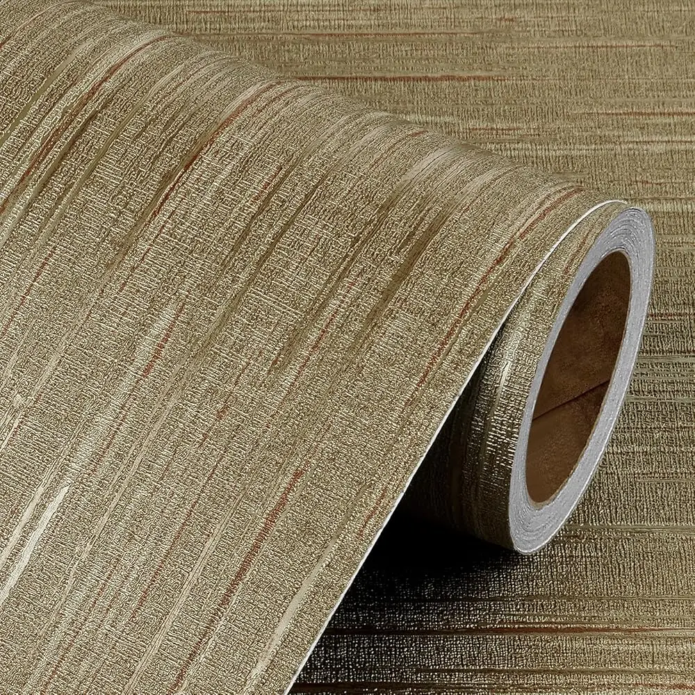 15.8X197 Textured Grloth Vintage Gold Peel And Sti Wall Paper Modern Wallpaper For Living Room Accent Kitchen Rv Sticky Golden
15.8X197 Textured Grloth Vintage Gold Peel And Sti Wall Paper Modern Wallpaper For Living Room Accent Kitchen Rv Sticky Golden