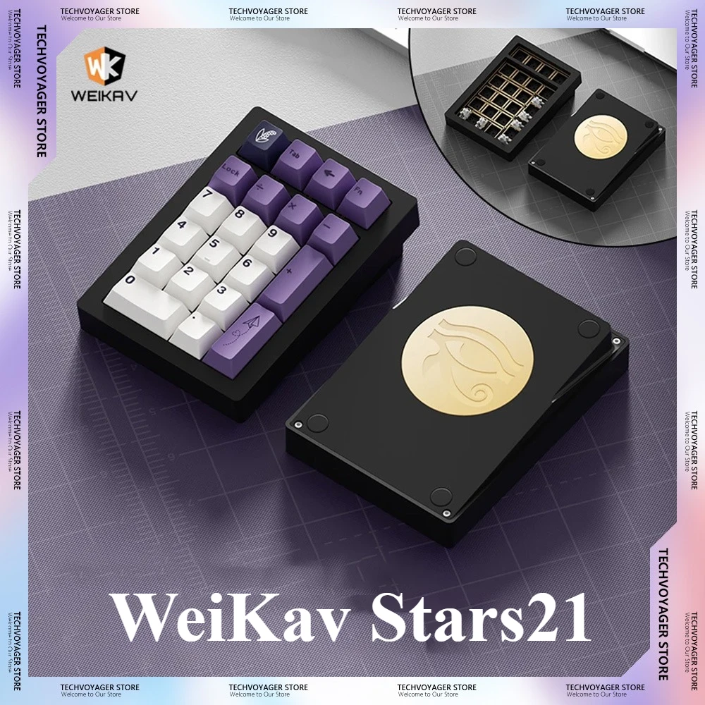 Рекламные продукты Weikav STARS21 PAD Мини-клавиатура RGB из алюминиевого сплава Беспроводная трехрежимная пользовательская клавиатура Аксессуары для ПК Подарки
Рекламные продукты Weikav STARS21 PAD Мини-клавиатура RGB из алюминиевого сплава Беспроводная трехрежимная пользовательская клавиатура Аксессуары для ПК Подарки