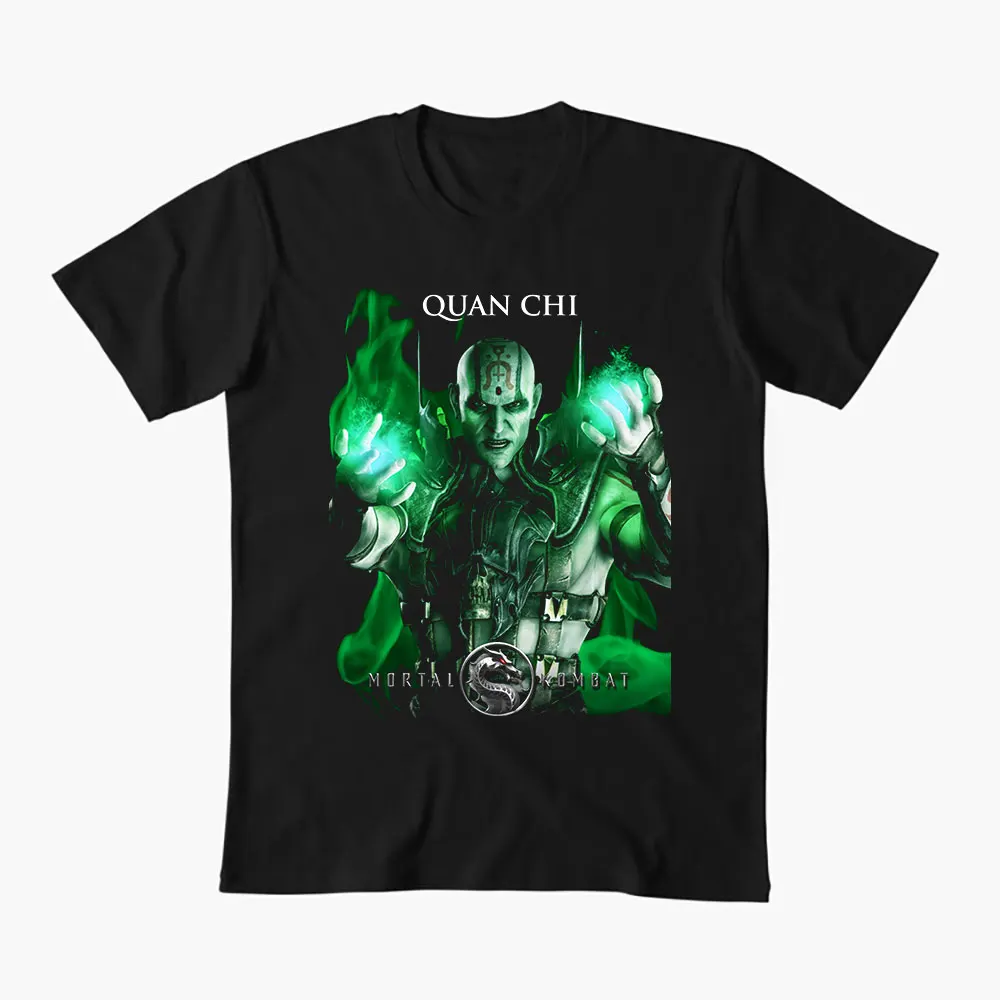 QUAN CHI Vintage Mortal Kombat Gift tee for MK gamer 100% cotton printed Men's Short Sleeve Graphic T-Shirt All size Tops S-6XL
QUAN CHI Vintage Mortal Kombat Gift tee for MK gamer 100% cotton printed Men's Short Sleeve Graphic T-Shirt All size Tops S-6XL