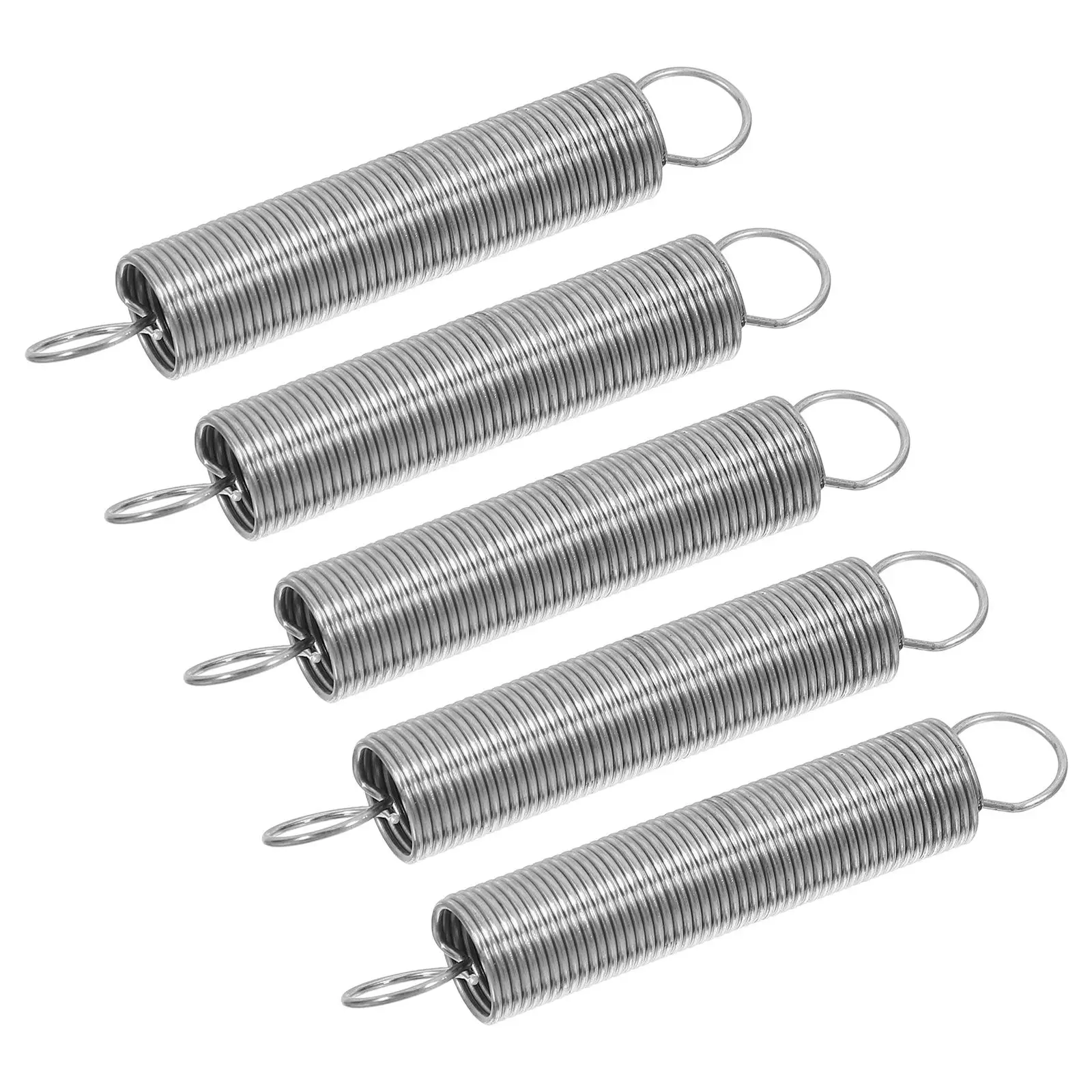 5pcs Stainless Steel Tension Spring 0 8mm Wire Diameter Dual Hook Extension Springs Kit 6x1cm Small Springs Mechanical
5pcs Stainless Steel Tension Spring 0 8mm Wire Diameter Dual Hook Extension Springs Kit 6x1cm Small Springs Mechanical