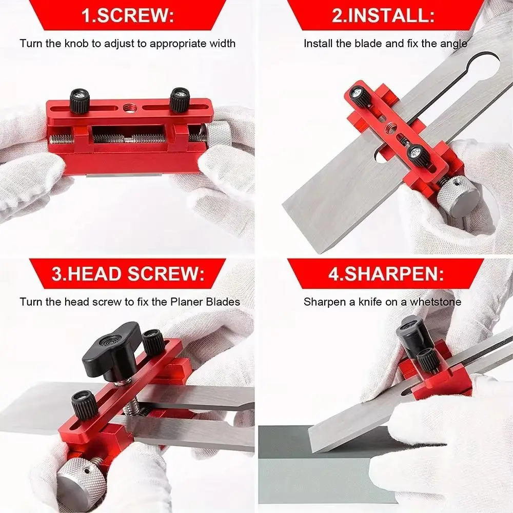 Manual Operation Wood Sharpener Abrasive Tools Angle Adjustable Sharpening Jig Metal Construction Fixing Bracket
Manual Operation Wood Sharpener Abrasive Tools Angle Adjustable Sharpening Jig Metal Construction Fixing Bracket