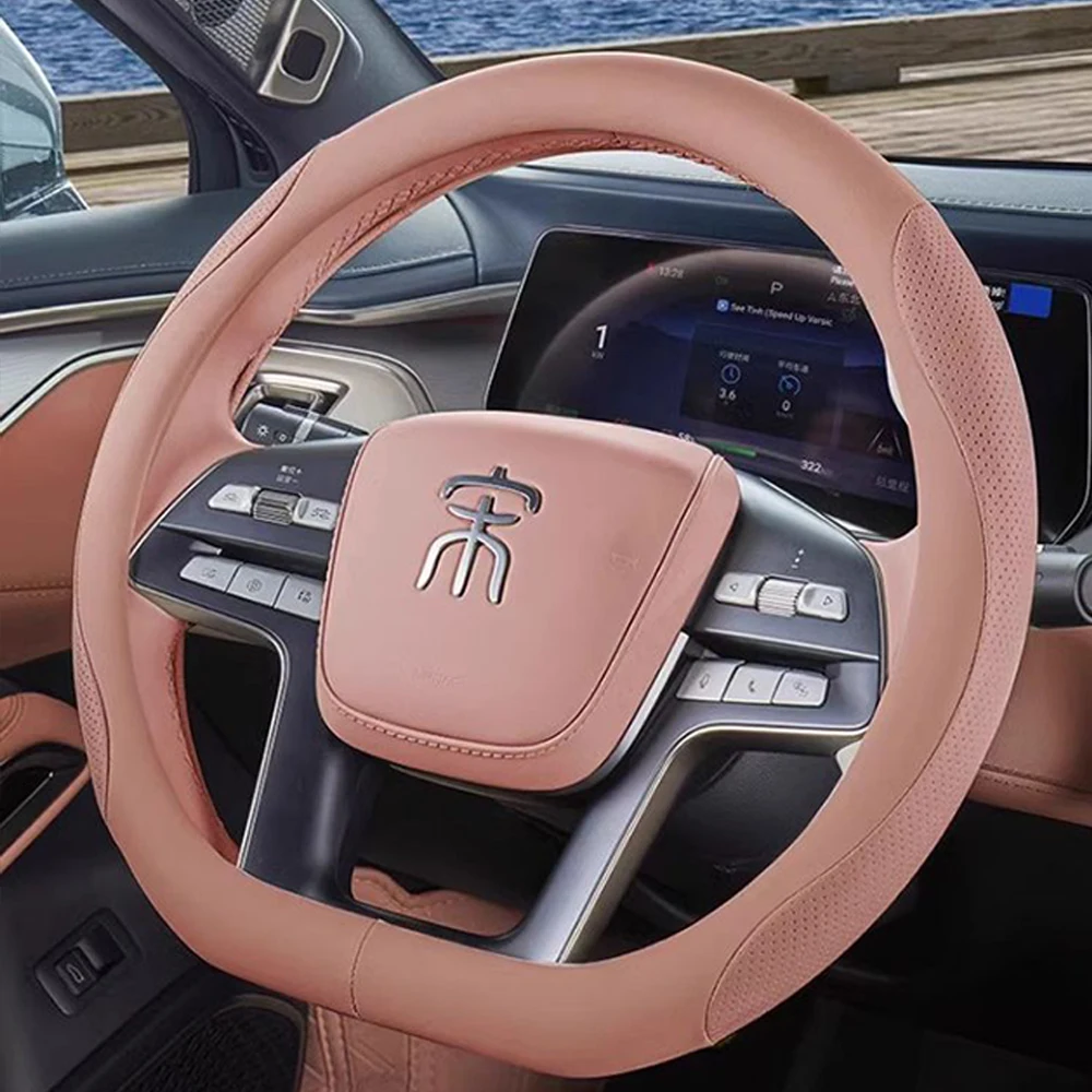 For BYD Song L 2024 2025 Accessories Artificial Leather Car Steering Wheel Cover Non-slip Interior Protection Decoration
For BYD Song L 2024 2025 Accessories Artificial Leather Car Steering Wheel Cover Non-slip Interior Protection Decoration