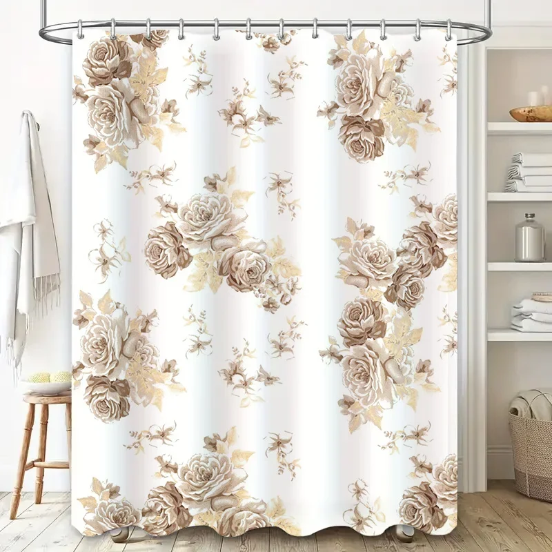 Bathroom Decor Shower Curtain Vintage Floral Design Waterproof Bath Mat Set Modern Home Decoration Bathroom Accessories
Bathroom Decor Shower Curtain Vintage Floral Design Waterproof Bath Mat Set Modern Home Decoration Bathroom Accessories
