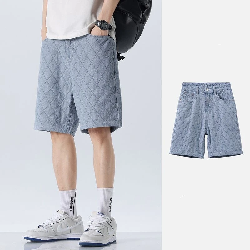 2025 New Summer Casual Loose Fit Straight Leg Breathable Plaid Simple Fashion Men's Five Shorts
2025 New Summer Casual Loose Fit Straight Leg Breathable Plaid Simple Fashion Men's Five Shorts