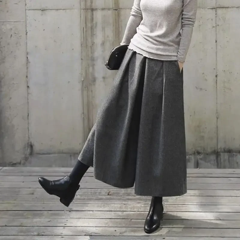 Office Lady Commute Solid Loose Wide Leg Trousers Casual Trend Elastic High Waist Pants Autumn Winter Women's Clothing
Office Lady Commute Solid Loose Wide Leg Trousers Casual Trend Elastic High Waist Pants Autumn Winter Women's Clothing