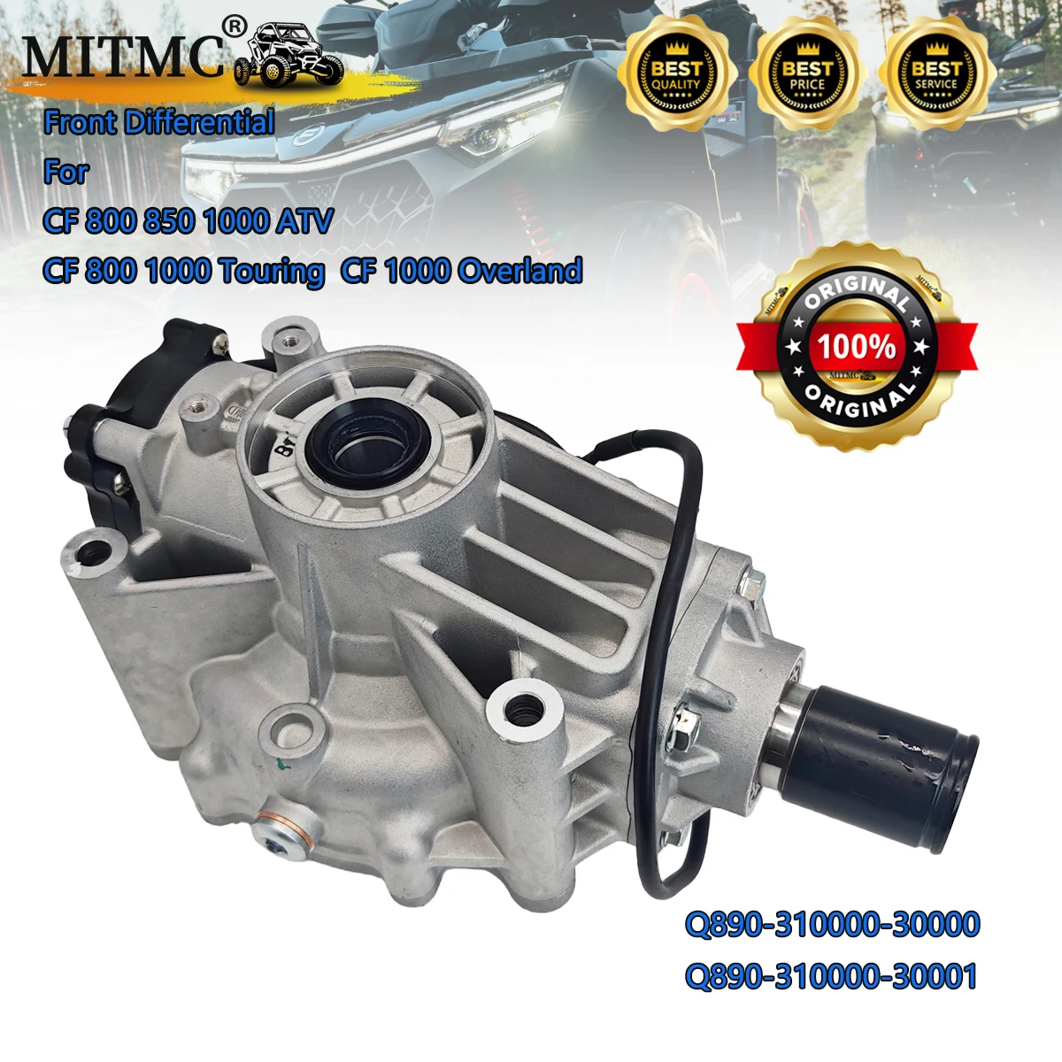 Original Front Gear Case Assy / Front Differential For CF 800 850 1000 ATV CF800 1000 Touring CF1000 Overland Q890-310000-30000
Original Front Gear Case Assy / Front Differential For CF 800 850 1000 ATV CF800 1000 Touring CF1000 Overland Q890-310000-30000