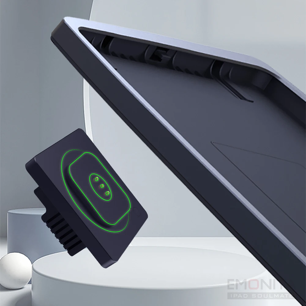 EMONITA magnetic stand case for ipad7/8/9gen ipad wireless charging wall mount smart furniture
EMONITA magnetic stand case for ipad7/8/9gen ipad wireless charging wall mount smart furniture