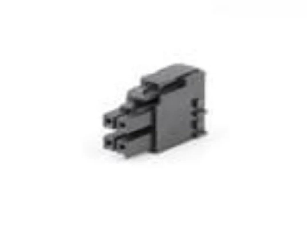 (5-20pcs) 1722583104 MOLEX Ultra-Fit Tangless Receptacle Housing 3.50mm Pitch Dual Row 4 Circuits Black Glow-Wire Capable
(5-20pcs) 1722583104 MOLEX Ultra-Fit Tangless Receptacle Housing 3.50mm Pitch Dual Row 4 Circuits Black Glow-Wire Capable