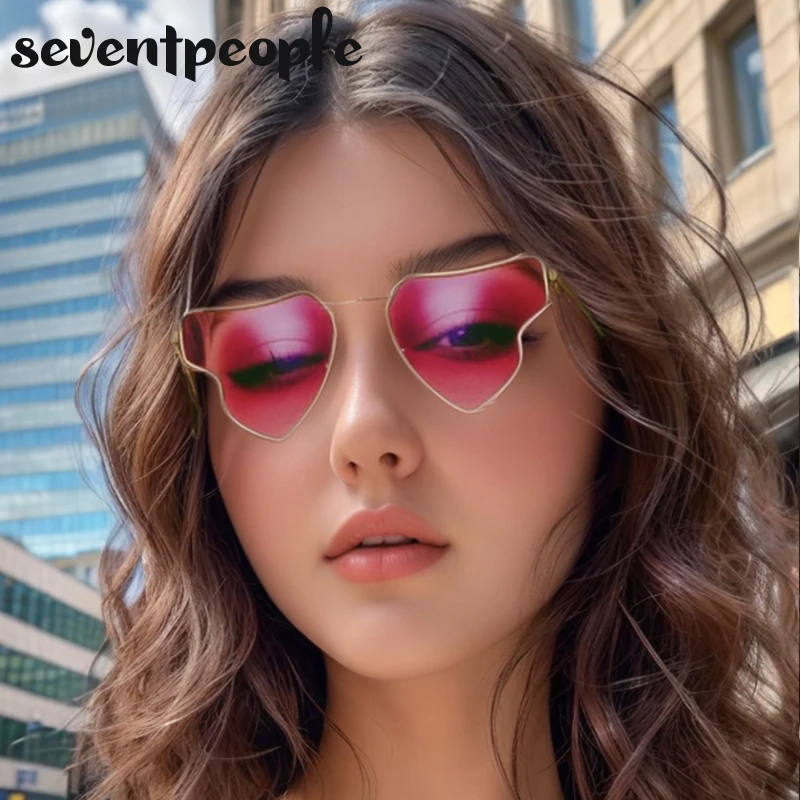 Special-Shaped Heart Sunglasses Women 2024 Luxury Brand Stylish Irregular Metal Frame Shades Eyewear For Ladies UV400 Protection
Special-Shaped Heart Sunglasses Women 2024 Luxury Brand Stylish Irregular Metal Frame Shades Eyewear For Ladies UV400 Protection