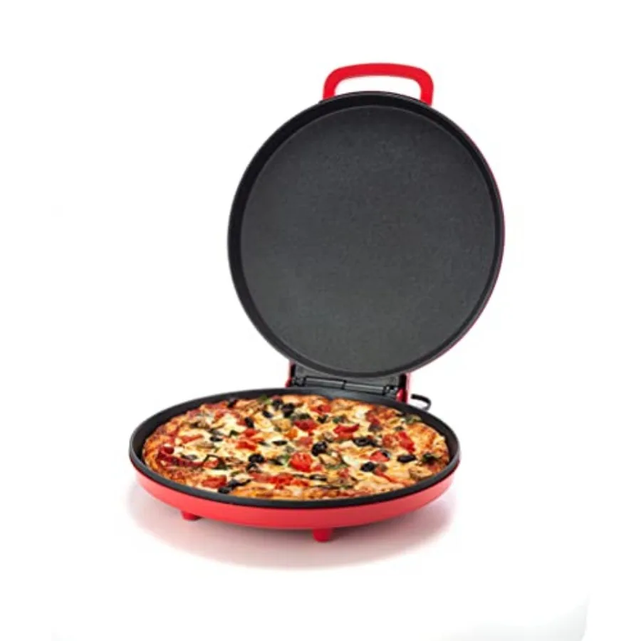 Versa Grill Non-Stick Pizza Maker Machine For Home Calzone Maker Pizza Oven Converts to Electric indoor Grill Red
Versa Grill Non-Stick Pizza Maker Machine For Home Calzone Maker Pizza Oven Converts to Electric indoor Grill Red